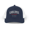 San Jose California Trucker Cap – Bay Area Snapback Hat