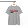 White Smoke Columbus Ohio Vintage Script Tee — Established 1812 City  T-Shirt