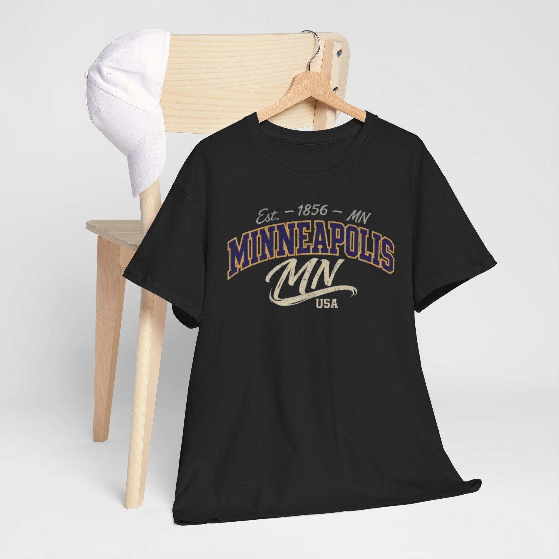 Minneapolis MN Vintage Script T-Shirt streetwear tee streetwear fashion product image 10