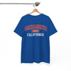 White Smoke Sacramento 1850 California Tee — Vintage City  T-Shirt