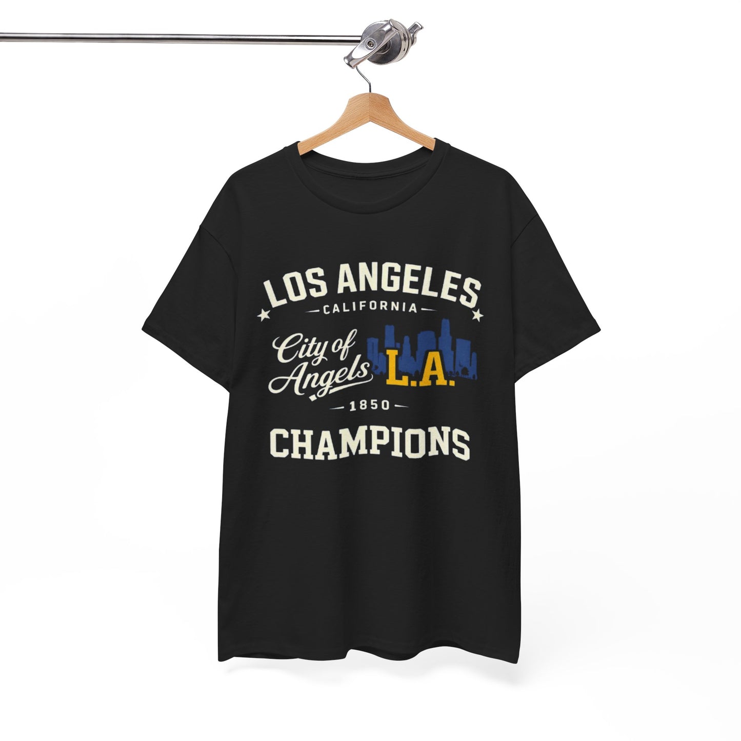 White Smoke Los Angeles City of Angels L.A. Champions T-Shirt