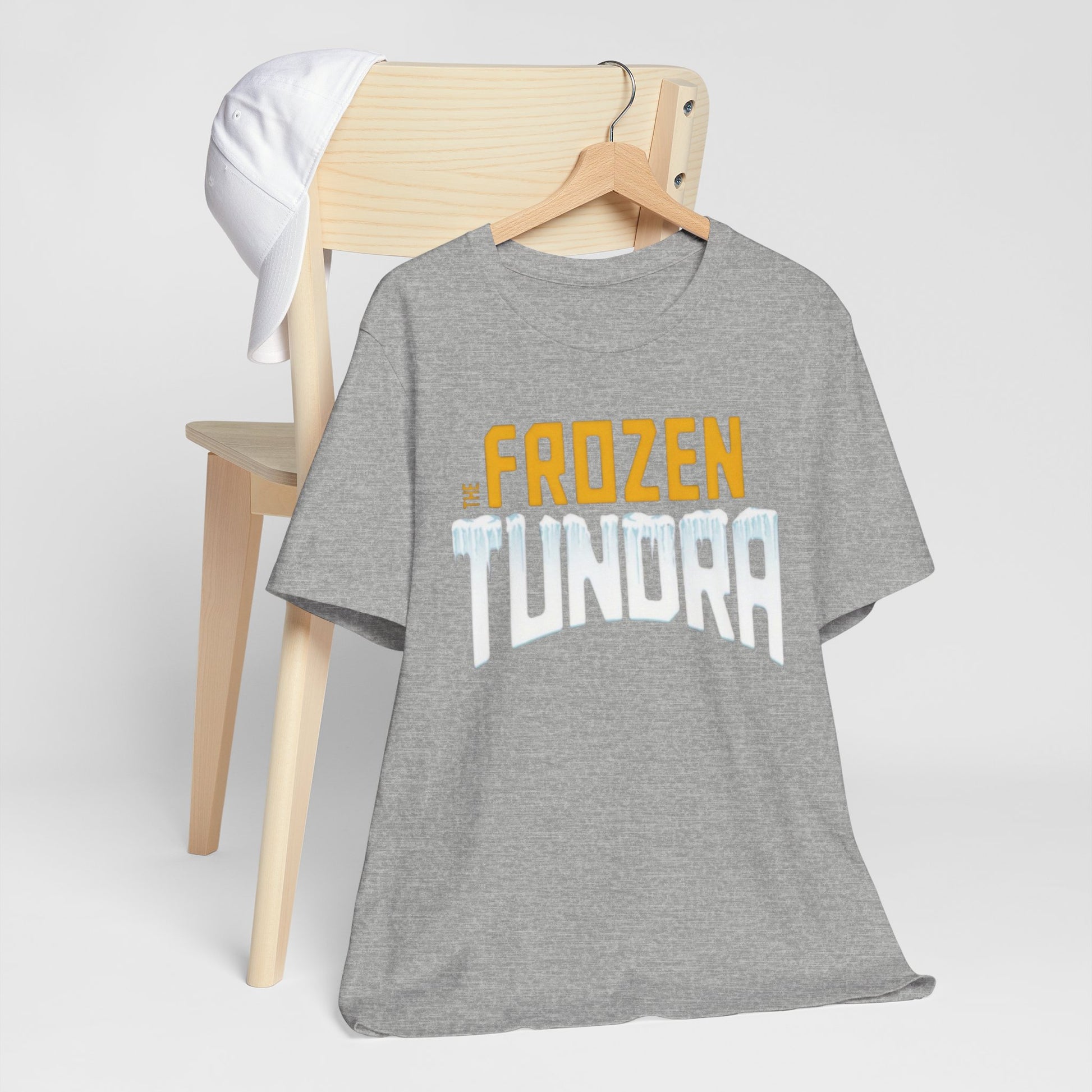 Dark Gray Frozen Tundra Tee – Retro Icy Packers Football Fan Shirt
