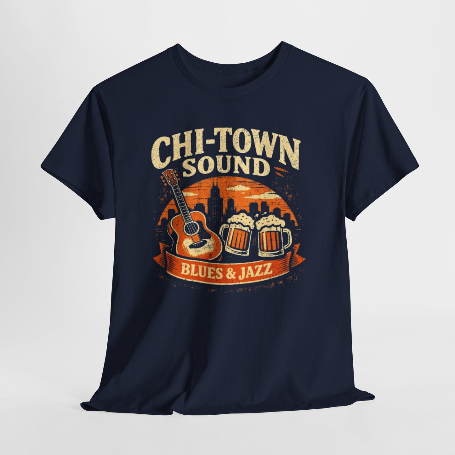 Lavender Chicago’s blues and jazz Chi-Town Sound Blues & Jazz T-Shirt