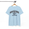 White Smoke New Orleans 504 Louisiana Tee — The Big Easy City  T-Shirt