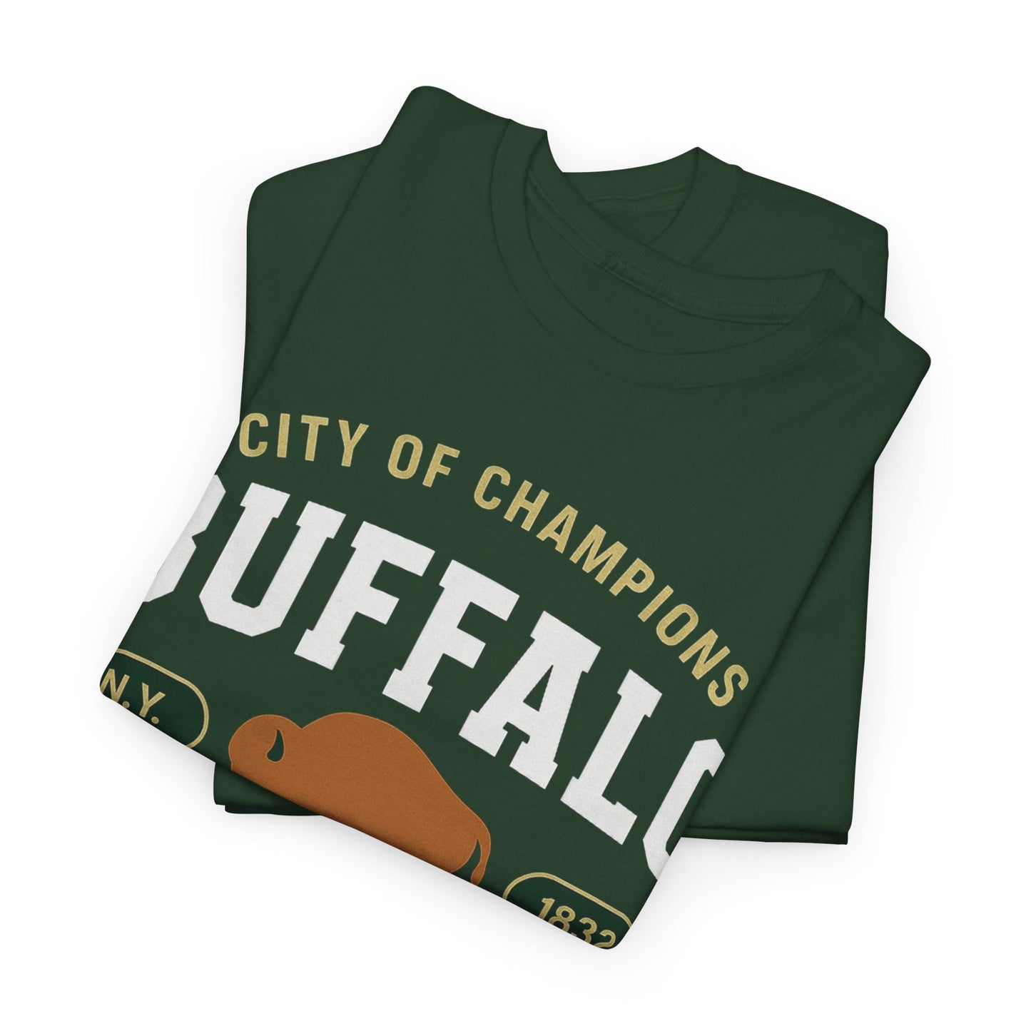 Buffalo City of Champions Retro T-Shirt