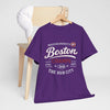 Lavender Boston Champs T-Shirt — The Hub City Athletic Tee (Massachusetts 617)