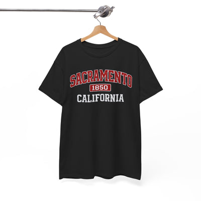 White Smoke Sacramento 1850 California Tee — Vintage City  T-Shirt