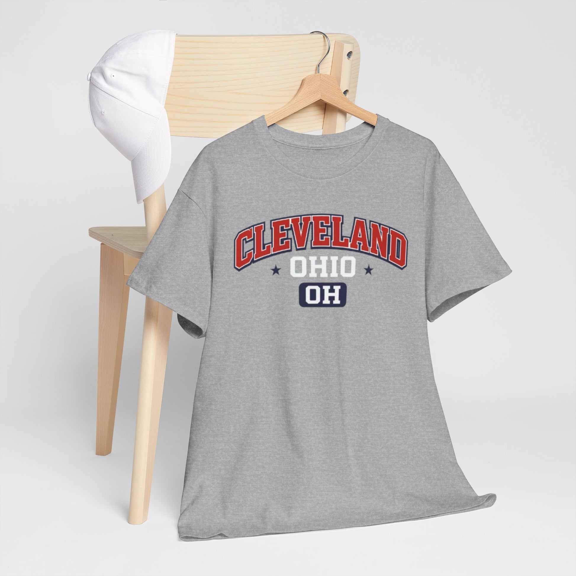 Cleveland Ohio Graphic Tee — Vintage Collegiate City  Shirt streetwear fashion product image 9