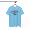 White Smoke Sacramento California Vintage Tee — Retro City College Shirt