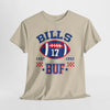 Lavender Buffalo Buf Football Tee – Retro #17  Fan Shirt