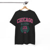 White Smoke Chicago Illinois Windy City 23 T-Shirt – Urban Basketball Streetwear Tee
