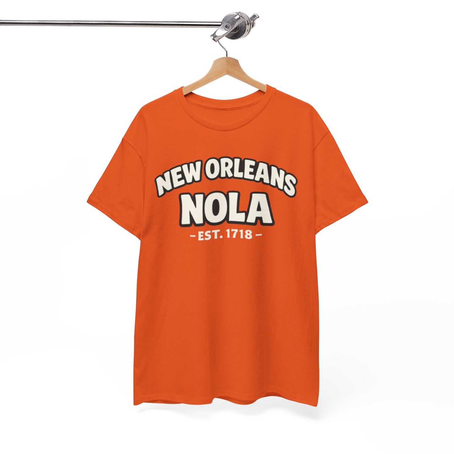New Orleans NOLA Tee — Est. 1718 City Shirt