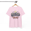 White Smoke New York Baseball League Tee — Vintage 'Est. 1903' Baseball Graphic Shirt