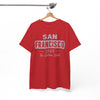 White Smoke San Francisco Golden State Heritage T-Shirt – 1848 City Streetwear Graphic Tee