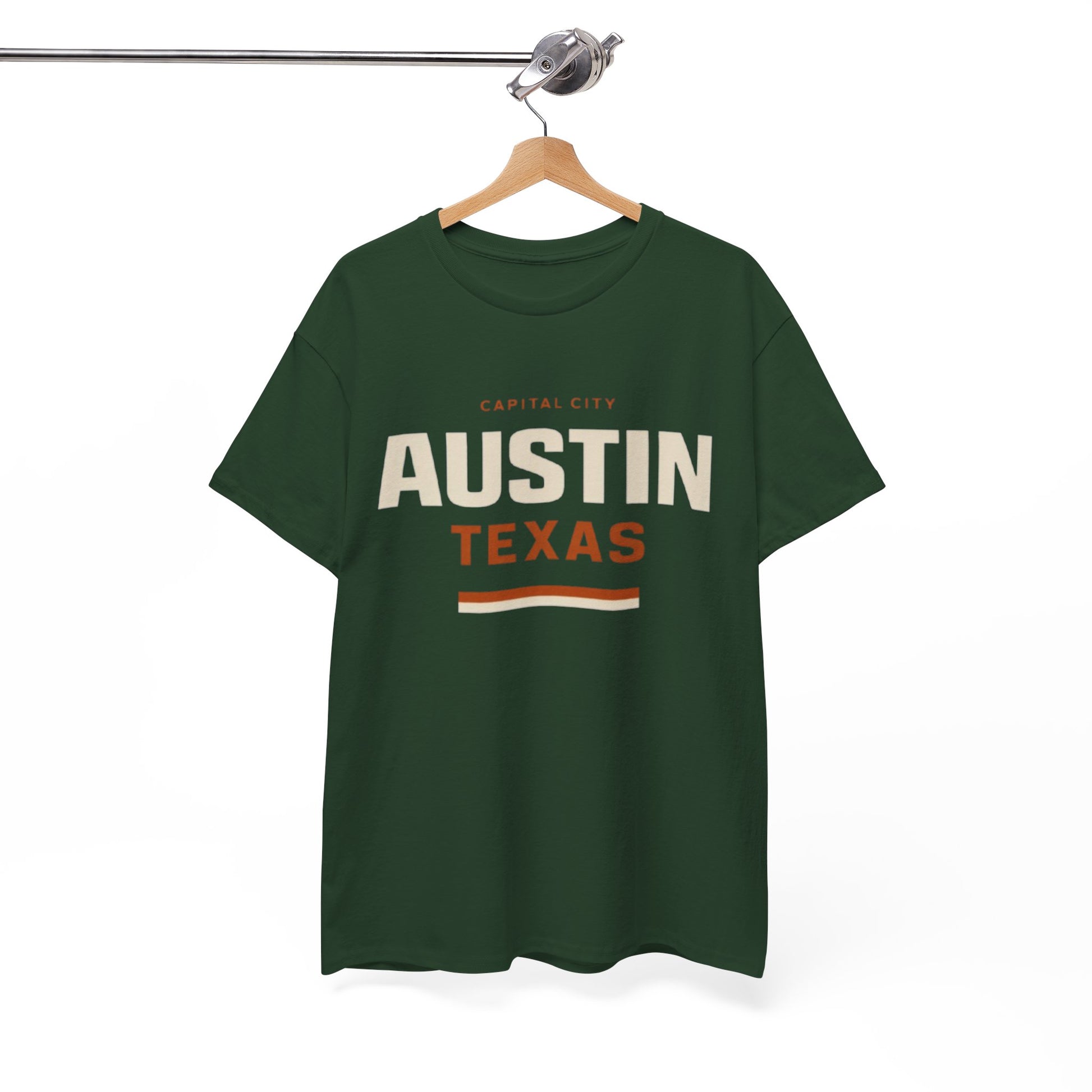 White Smoke Austin Texas Capital City Graphic T-Shirt – Minimalist City Streetwear Tee