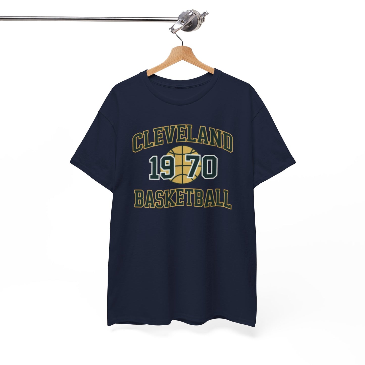 Cleveland 1970 Basketball Tee – Vintage Retro Sports T-Shirt