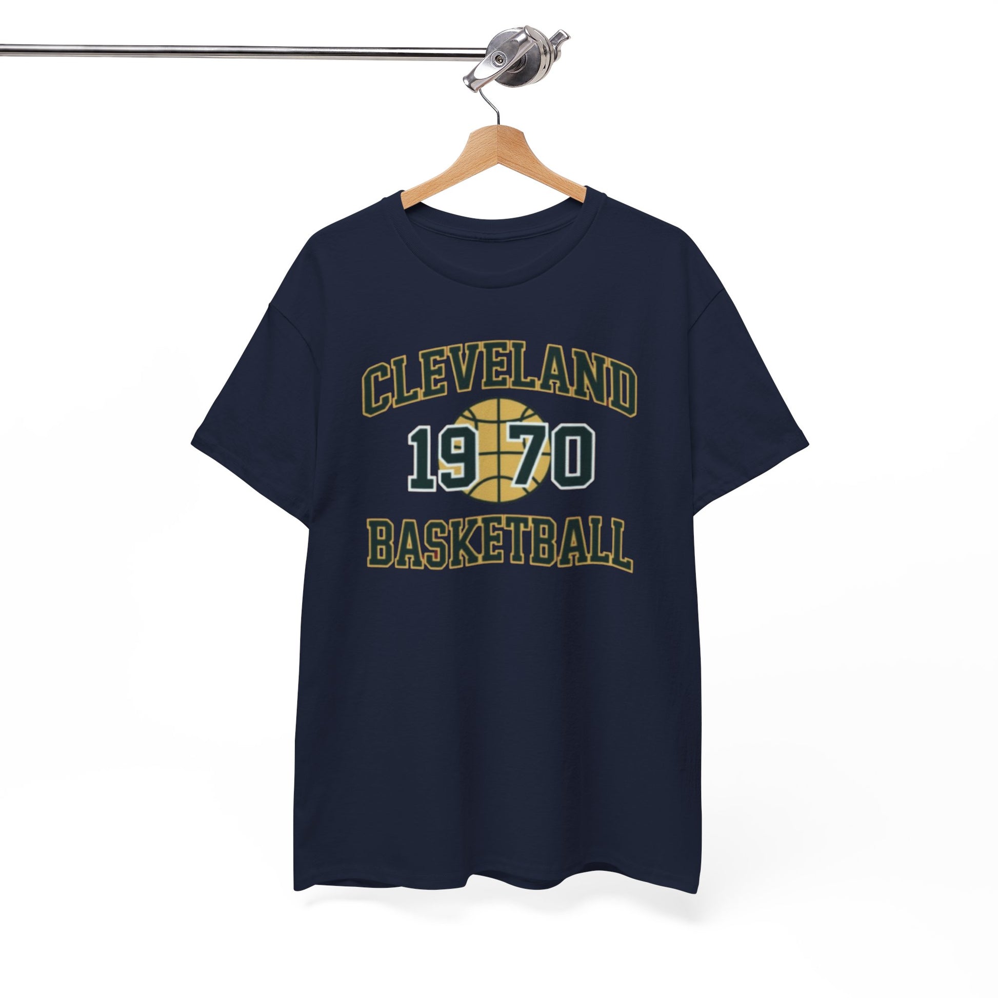 Cleveland 1970 Basketball Tee – Vintage Retro Sports T-Shirt streetwear fashion product image 4