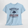 Light Steel Blue Buffalo College Sports T-Shirt — The Queen City Vintage Tee