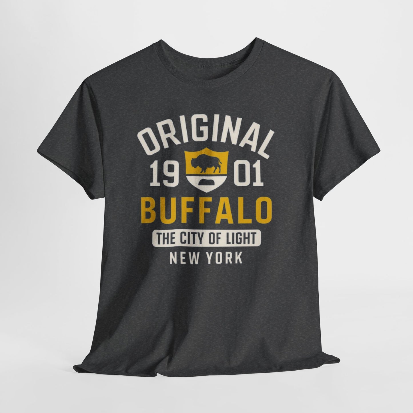 Original 1901 Buffalo T-Shirt — The City of Light, New York Tee