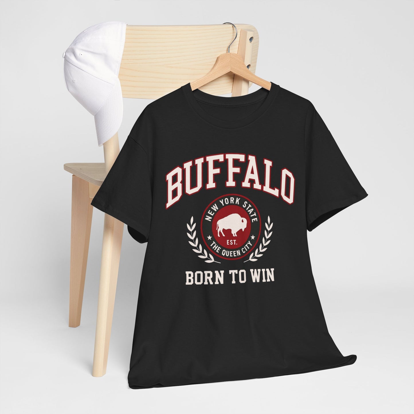 Buffalo city New York Born to Win T-Shirt