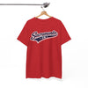 White Smoke Sacramento CA Vintage Script T‑Shirt