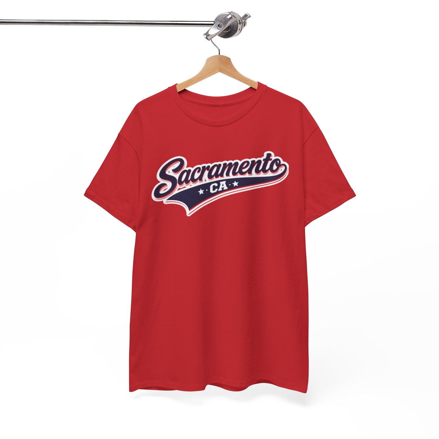 White Smoke Sacramento CA Vintage Script T‑Shirt