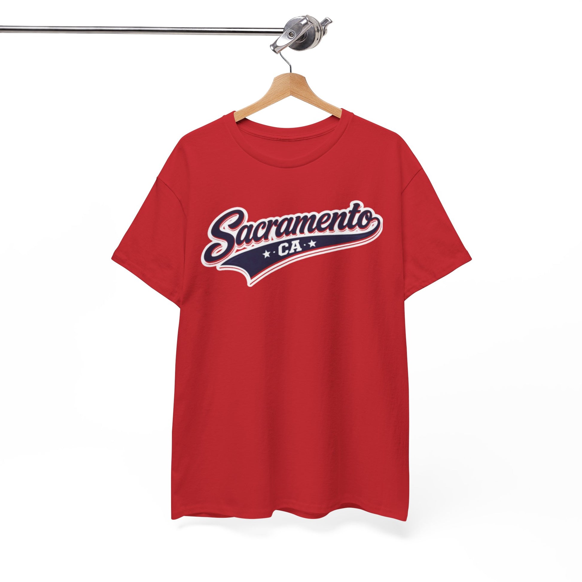 White Smoke Sacramento CA Vintage Script T‑Shirt
