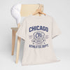 Light Gray Chicago Athletic Dept. Tee — Varsity Chi Vintage Sports T‑Shirt
