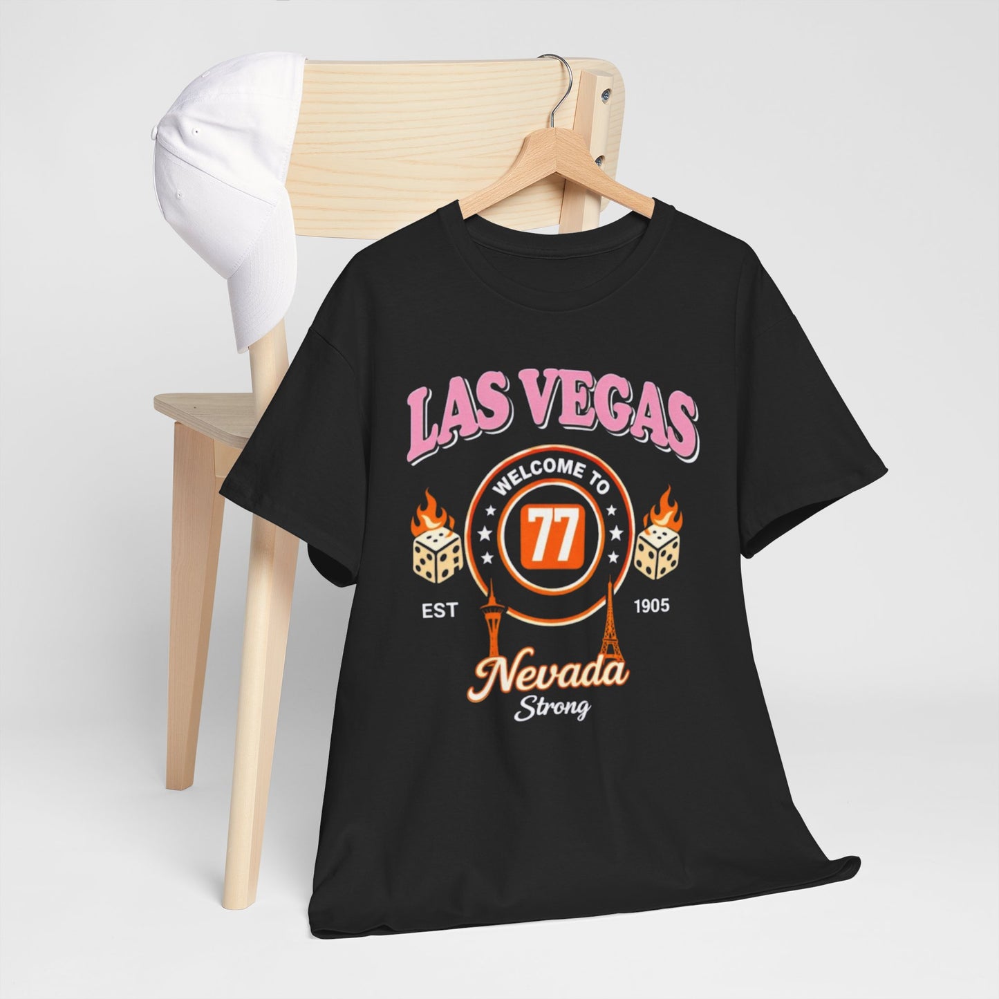 Las Vegas Nevada Strong Casino Graphic Tee