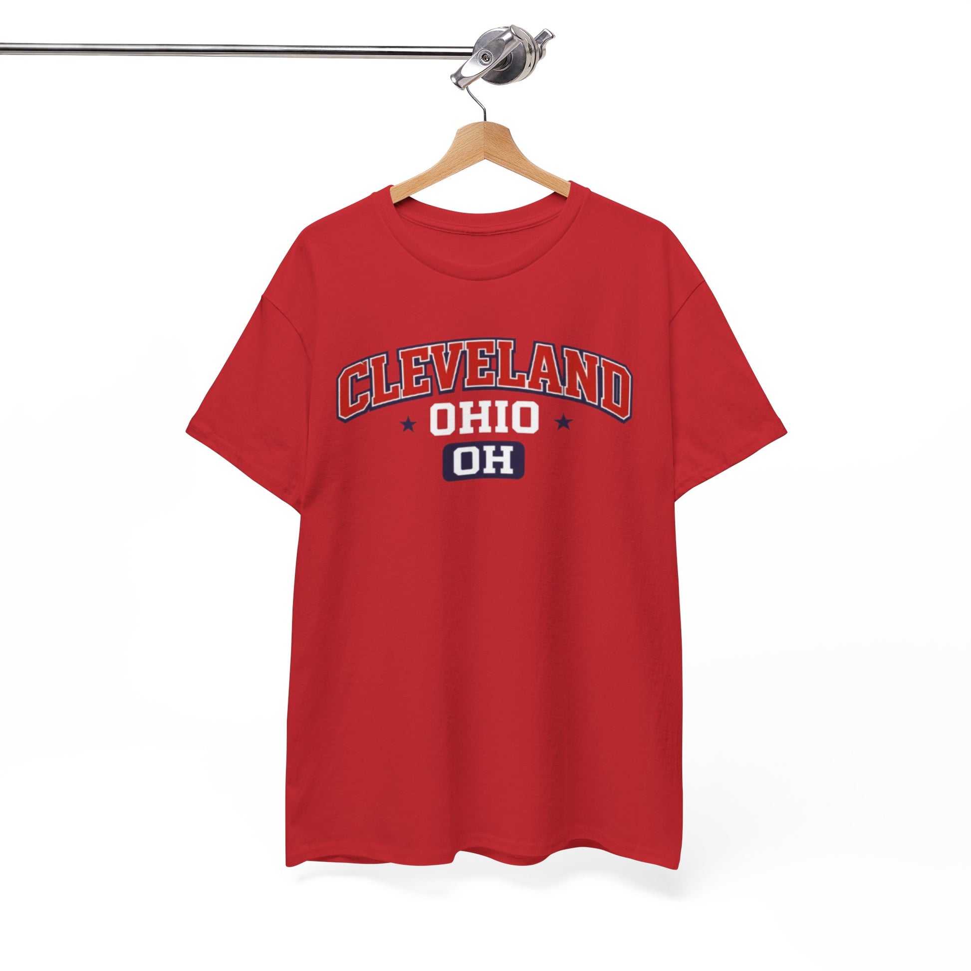 Cleveland Ohio Graphic Tee — Vintage Collegiate City  Shirt streetwear fashion product image 8