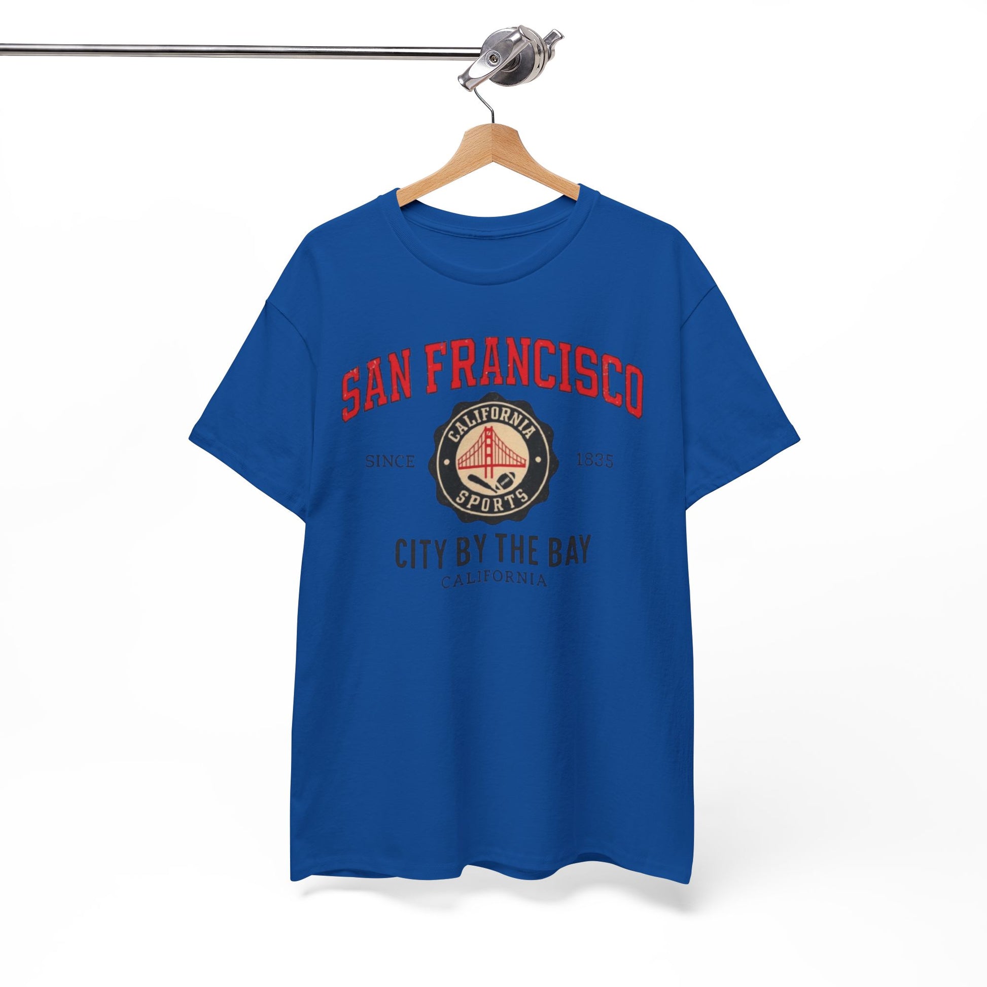 White Smoke City by the Bay San Francisco Sports Heritage T-Shirt – California Urban Graphic Tee