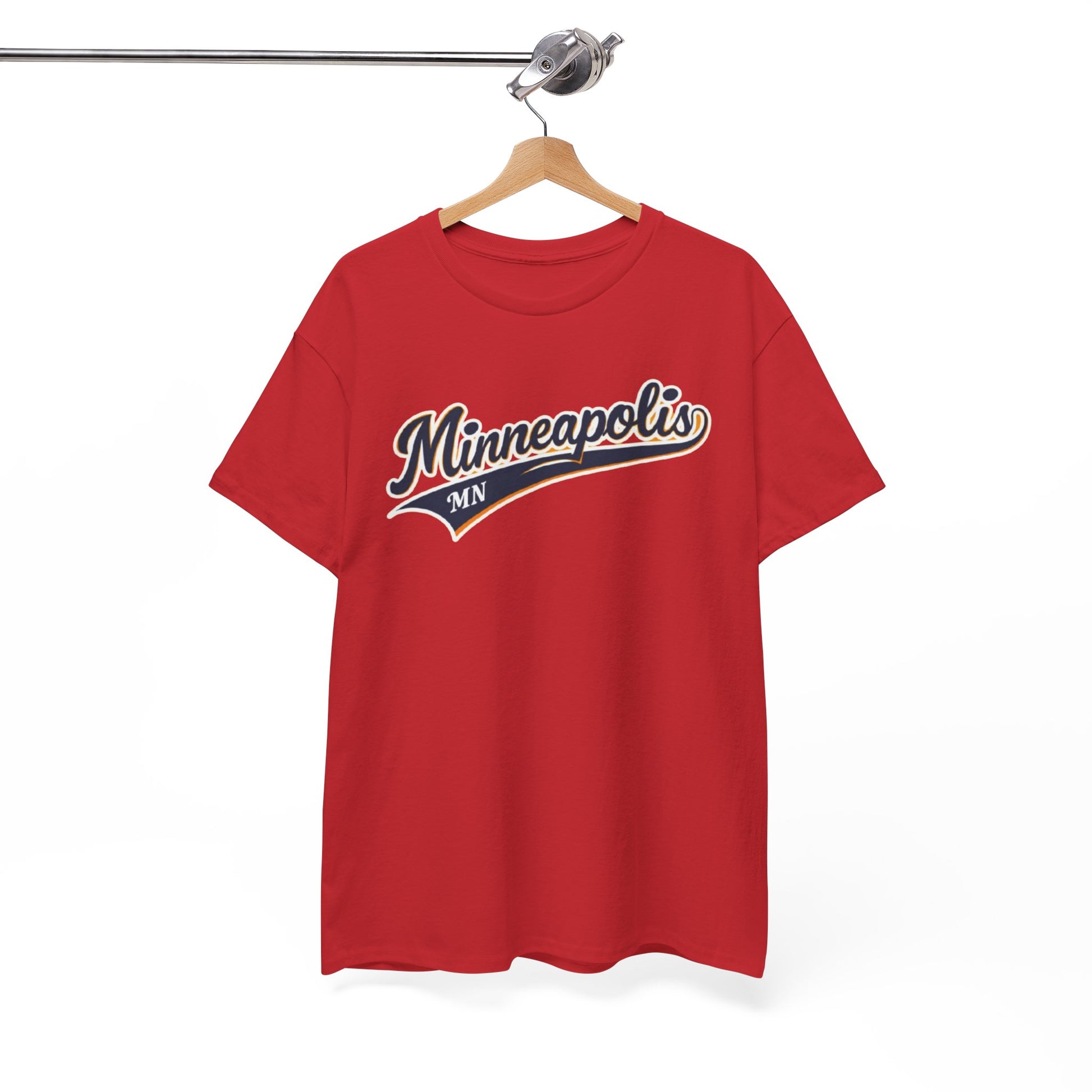 Minneapolis Script Tee — City Vintage Sport Shirt streetwear fashion product image 6