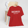 Brown Tricou Bucuresti Romania — Vintage City