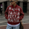 Alabama Crimson Tide Plaid Game Day Jacket – Vintage Crimson Football Streetwear for Women