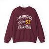 Dark Slate Gray San Francisco Golden SF Crewneck Sweatshirt – California City Champions Streetwear