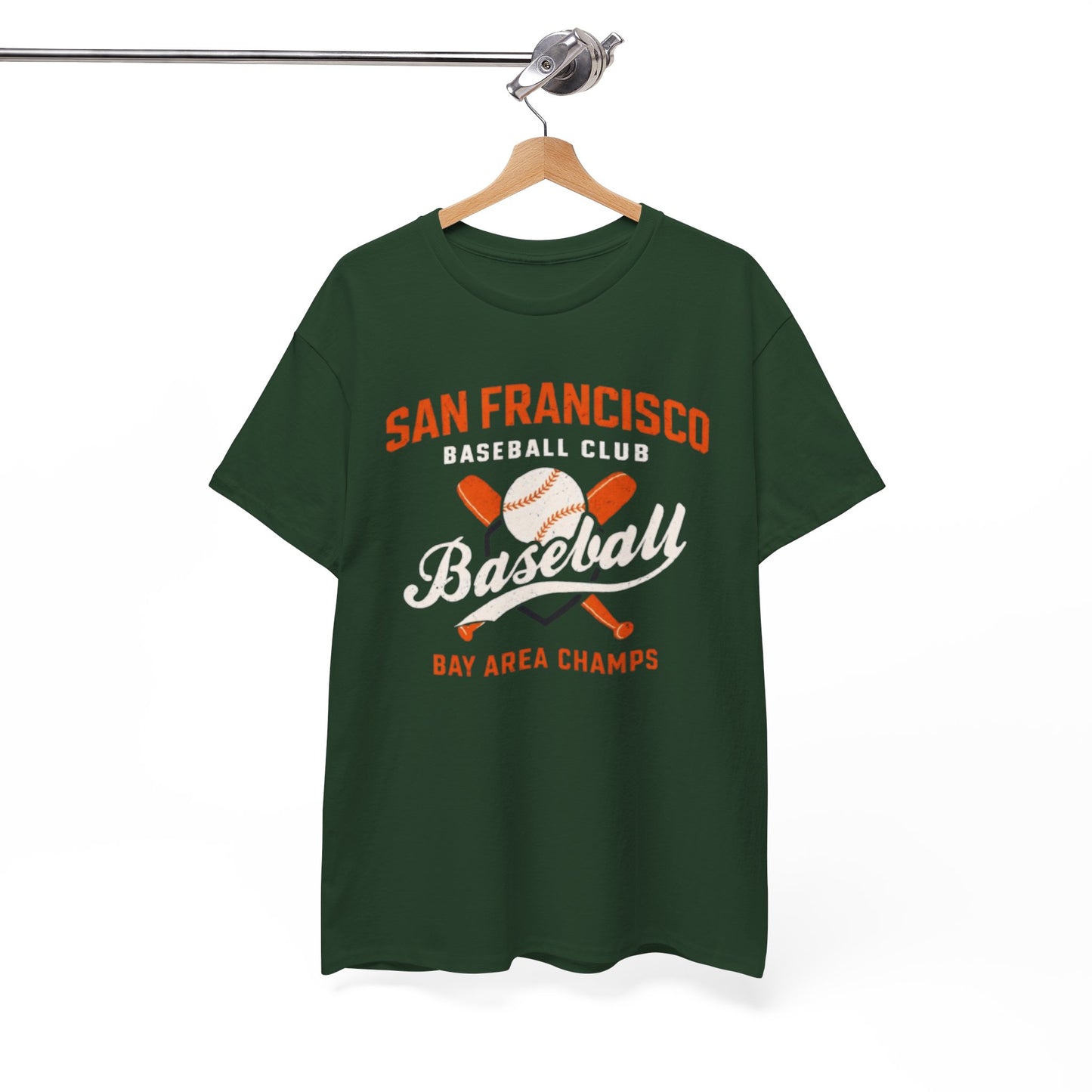 San Francisco Baseball Club Tee — "Bay Area Champs" Vintage Baseball T-Shirt