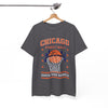 White Smoke Chicago Street Ball South Side Rebels T-Shirt – Urban Basketball Streetwear Tee