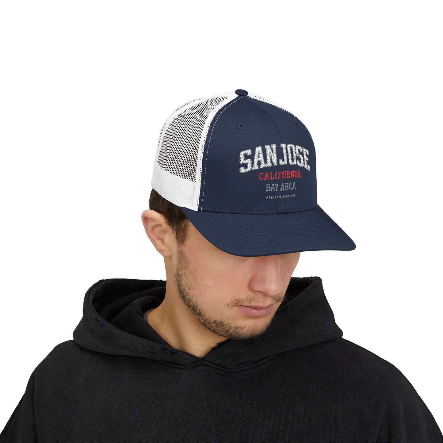 San Jose California Trucker Cap – Bay Area Snapback Hat