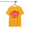 White Smoke Kansas City Retro Tee — Vintage City Graphic T-Shirt