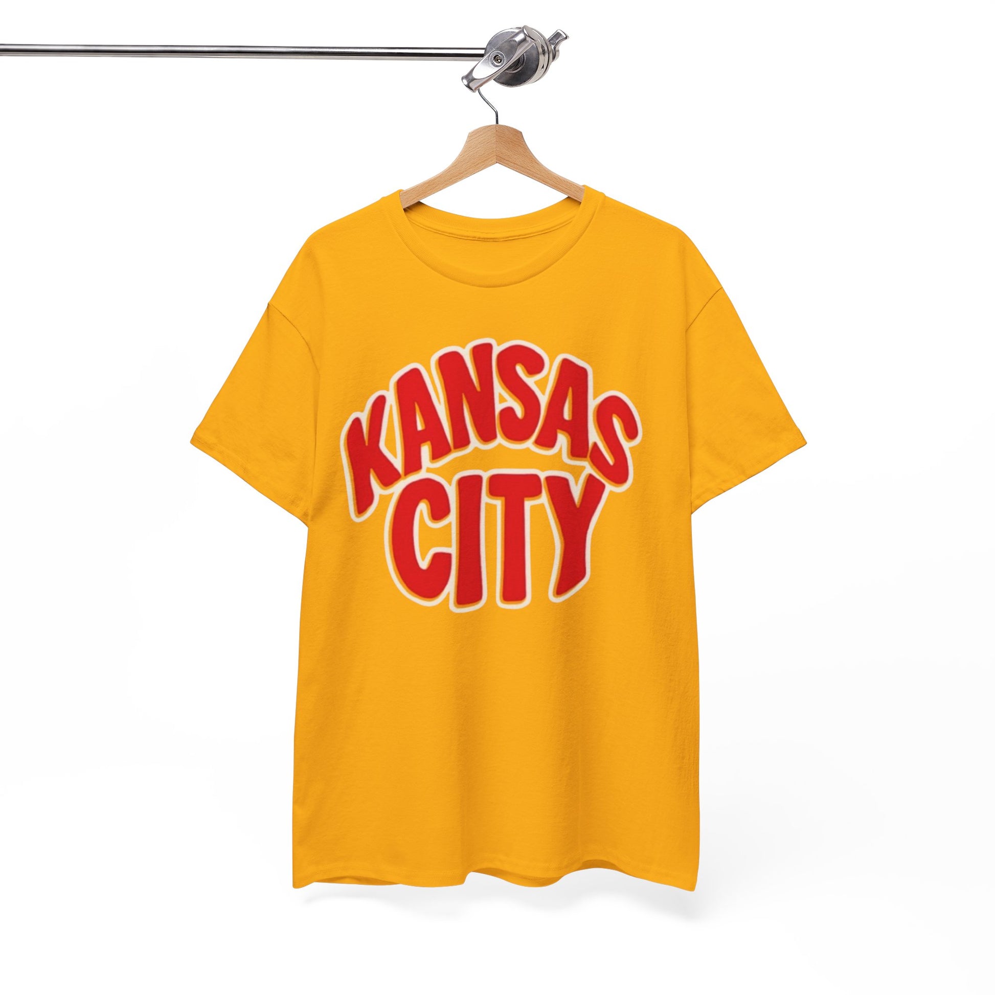 White Smoke Kansas City Retro Tee — Vintage City Graphic T-Shirt