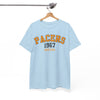 White Smoke Pacers 1967 Indiana T-Shirt — Vintage Basketball Tee
