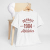 Lavender Detroit 1984 Athletics T‑Shirt vintage athletic  retro sports tee casual streetwear  Michigan tee  college style
