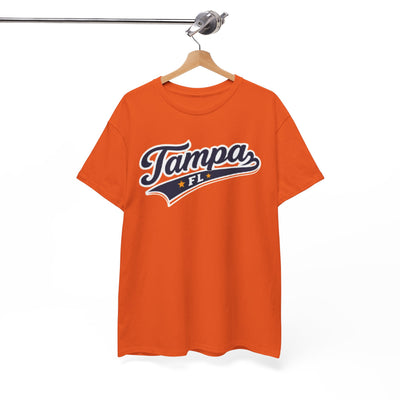 White Smoke Tampa, FL Script Tee — Retro City   T-Shirt