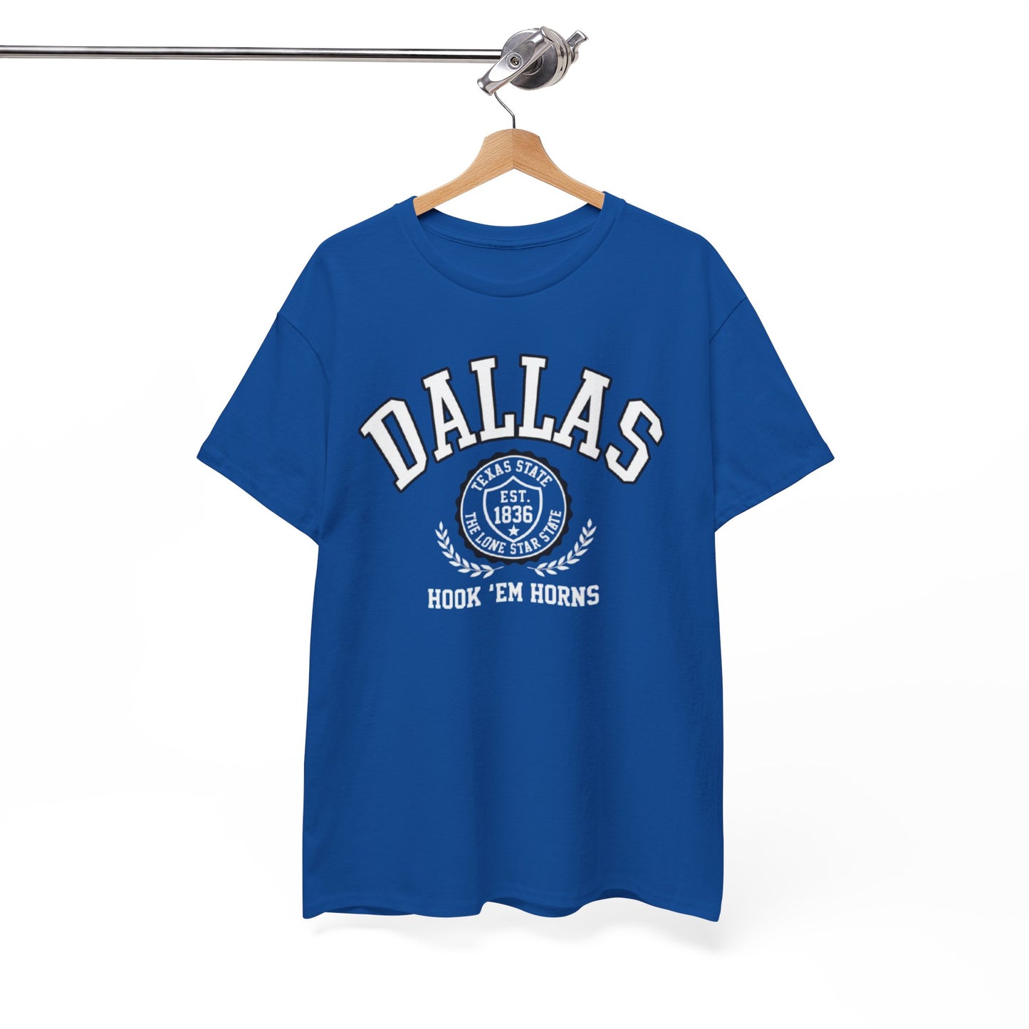 Dallas Hook 'Em Horns T-Shirt — Vintage Collegiate Tee
