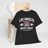 Dark Slate Gray Los Angeles Baseball Tee — West Coast "Since 1883" Vintage Sport T‑Shirt