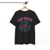 Las Vegas Nevada '77 Crest Tee — Vintage Casino Travel Shirt – casual fan outfit, casual fan outfit, image 1.0