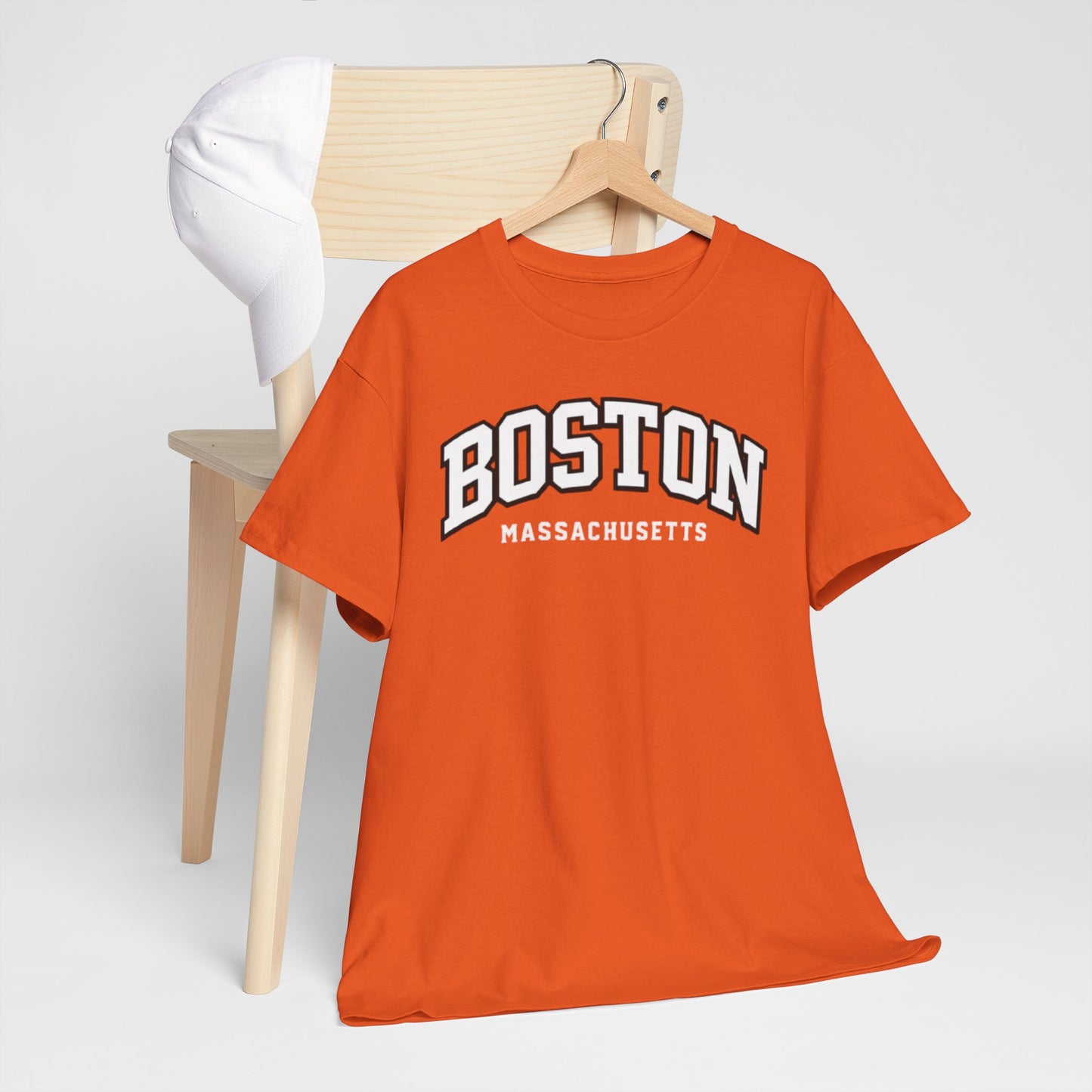 Boston Massachusetts Tee — Classic Collegiate City T‑Shirt