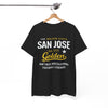 San Jose Golden State Football Tee — "Don't Mess With California" Vintage Sports T‑Shirt
