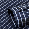 Dark Slate Gray Men'S Long-Sleeve Shirt from [Shule Water OBM] - Featuring a Striped Pattern, Suitable for Business And Casual Wear All Year Round, Machine Washable, Made from Structured Non-Stretch Fabric, with a Button- Front Closure