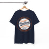 White Smoke New York Baseball Club Tee — Vintage Metro League Baseball Graphic Shirt